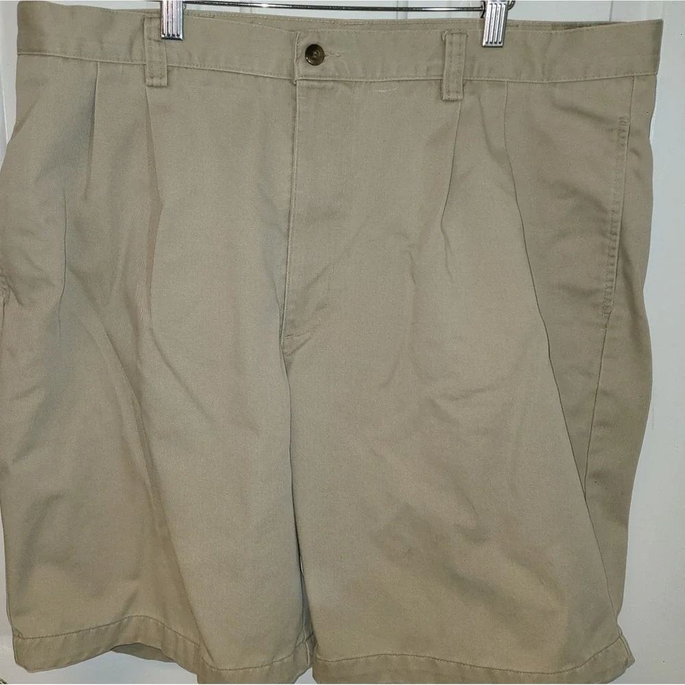 Dockers‎ Golf Shorts Mens 40 Khaki 9 In inseam Outdoor Hiking Pockets Casual